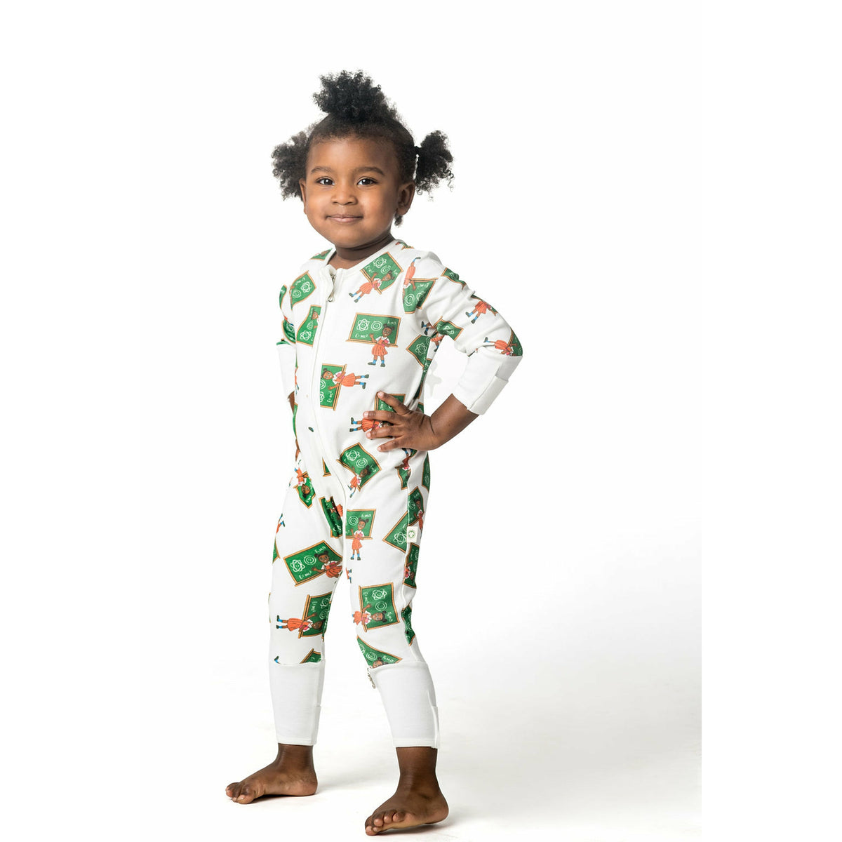 Zip Sleeper In Organic Cotton - Celebrate Black History Month