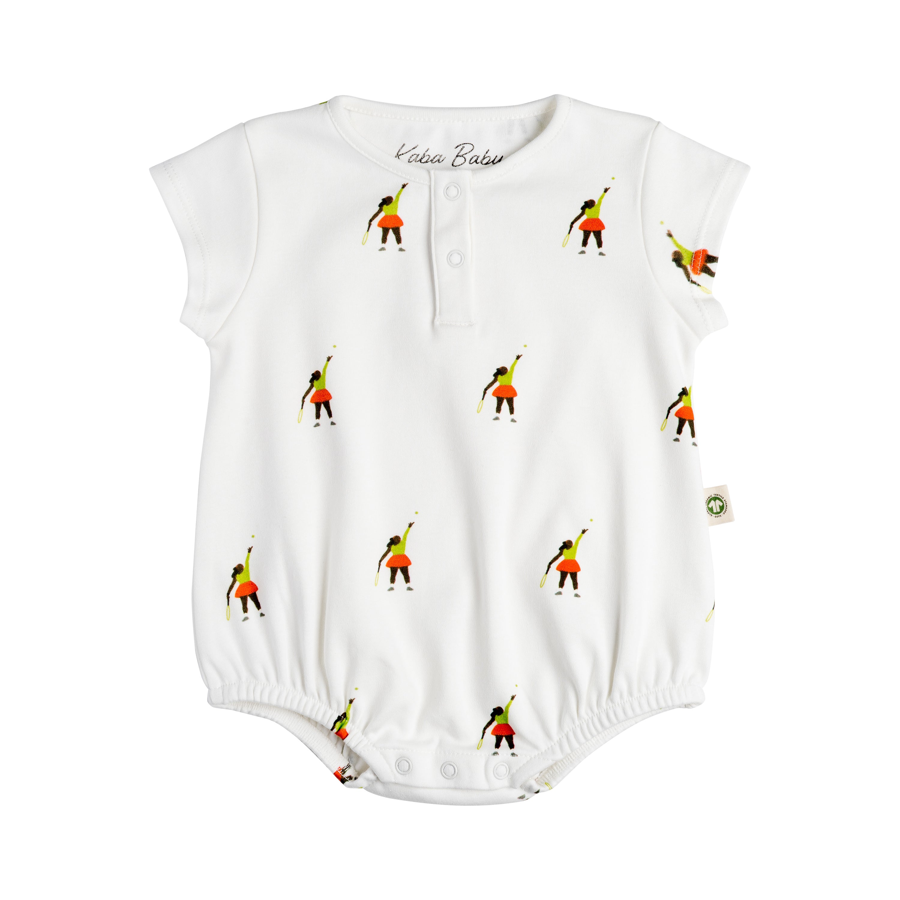 Sleeveless Bubble Onesie With Elastic Legging – Kaba Baby